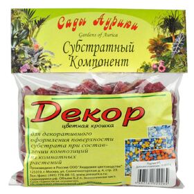 Декор цветная крошка 0,2л. Субстрактный компонент
