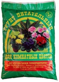 ГРУНТ ПАРАНЬГА ДЛЯ КОМНАТНЫХ ЦВЕТОВ 5л.