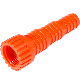 Переходник на трубу 1/2"-5/8"-3/4" Пластик оранжевый Турция 03432