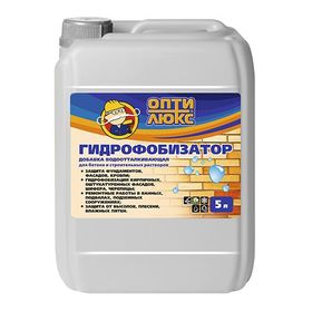 ДОБАВКА ОПТИЛЮКС ВОДООТТАЛКИВ. 5Л.  (ГИДРОФОБИЗАТОР)