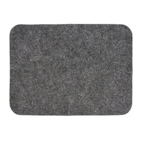 КОВРИК БАННЫЙ ВОЙЛОК серый 40*30см 251084