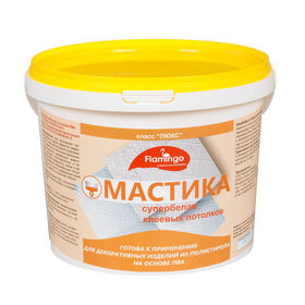 МАСТИКА ФЛАМИНГО 3КГ Д/КЛЕЕВЫХ ПОТОЛКОВ МОНОЛИТ