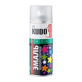 АЭРОЗОЛЬ KUDO ЭМАЛЬ ЗЕЛЕНАЯ 1203 ФЛУОРЕСЦЕНТНАЯ 520мл.
