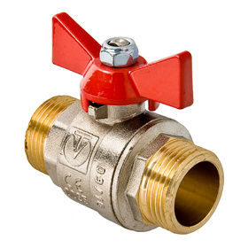 КРАН ШАРОВОЙ 1/2" нар/нар бабочка 519282