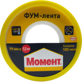ФУМ ЛЕНТА МОМЕНТ 19мм*12м 100мкм