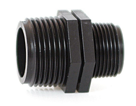 НИППЕЛЬ 3/4"-1/2" ПЕРЕХОДНОЙ ПЛАСТИК САДОВЫЙ Турция  24368