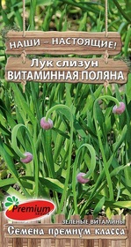 Семена ЛУК слизун Витаминная поляна ПремиумСидс