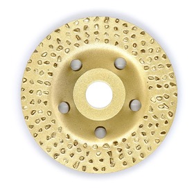 КРУГ ШЛИФОВ. ЧАШЕЧНЫЙ ПО ДЕРЕВУ 125*22,2мм карбид вольфрама,прямой 8 зерно