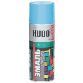 АЭРОЗОЛЬ KUDO ЭМАЛЬ ГОЛУБАЯ 520мл