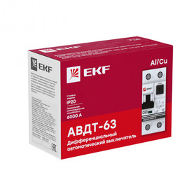 ДИФФеренциальный автомат АВДТ-63 20А/30мА EKF