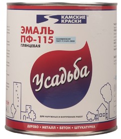 ЭМАЛЬ ПФ-115 0,9КГ БЕЖЕВАЯ "УСАДЬБА"