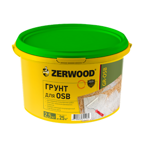 ГРУНТ ZERWOOD ДЛЯ OSB  GR-OSB 2,5кг ведро 102412