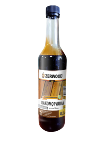 ЛАКОМОРИЛКА ZERWOOD основа ХВ лак 0,5л. ОРЕХ