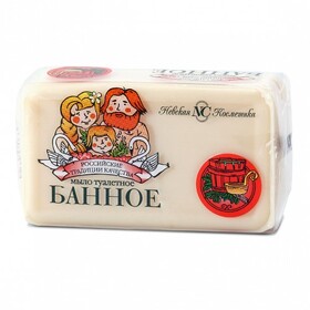 МЫЛО ТУАЛЕТНОЕ 140ГР. БАННОЕ НЕВСКАЯ КОСМЕТИКА