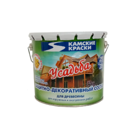Защитно-декоративн.состав УСАДЬБА 2,9Л. ПАЛИСАНДР